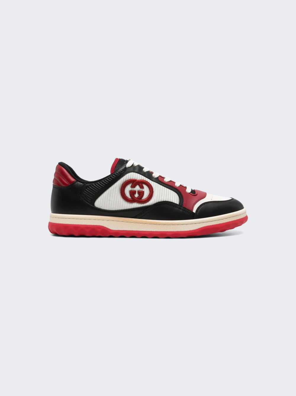 Men | Gucci | Mac80 Sneaker Black And Red | Multi