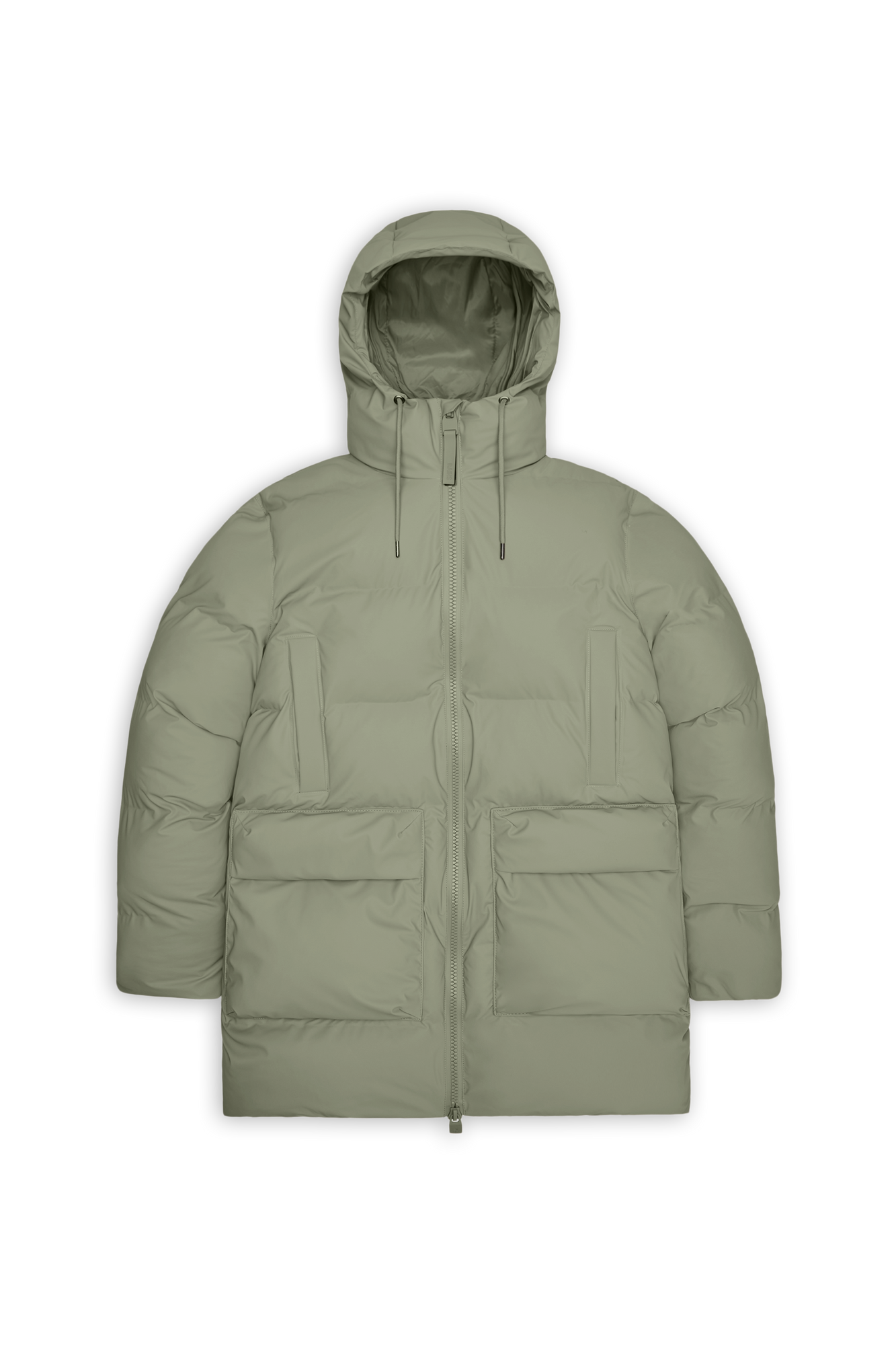 RAINS Alta Long Puffer Cargo Jacket Drift Jacket