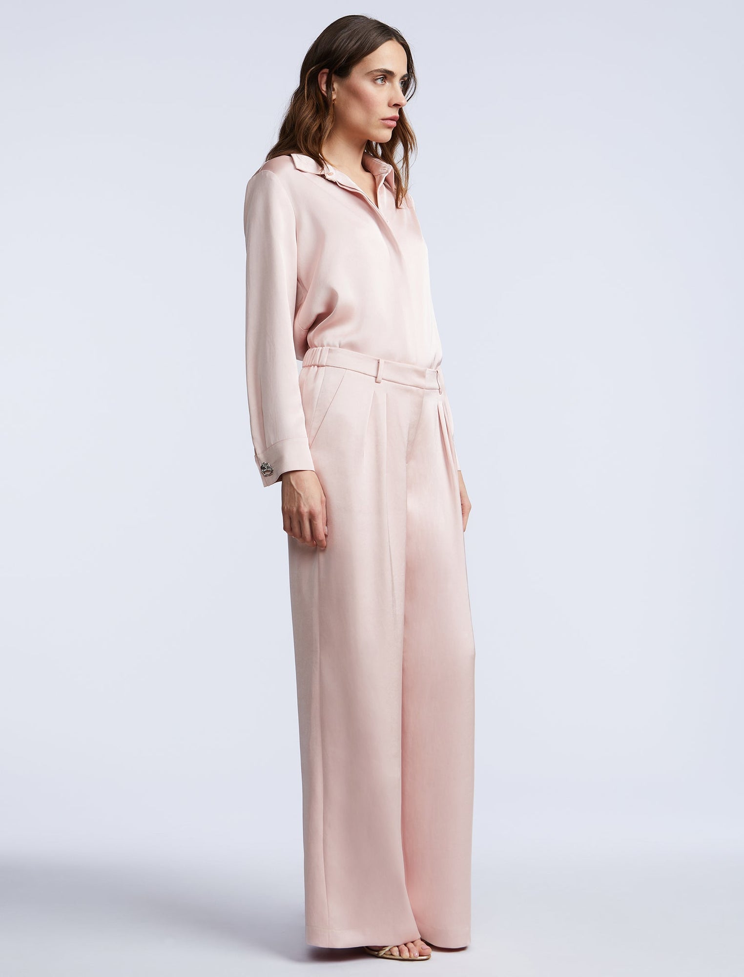 Washed Relaxed Tailored Pant | Blossom
