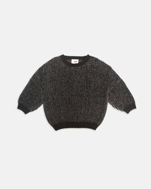 Black Melange Brown//