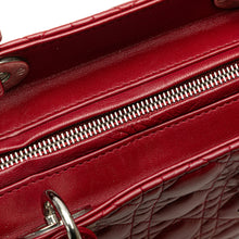 Dior | Pre-Owned Large Lambskin Cannage Lady | Brown