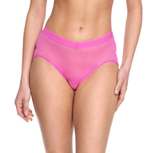 Mesh High Cut French Brief | Berry Burst (Pink)