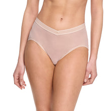 Mesh High Cut French Brief | Chai