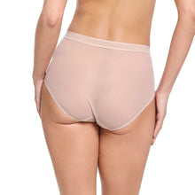 Mesh High Cut French Brief | Chai