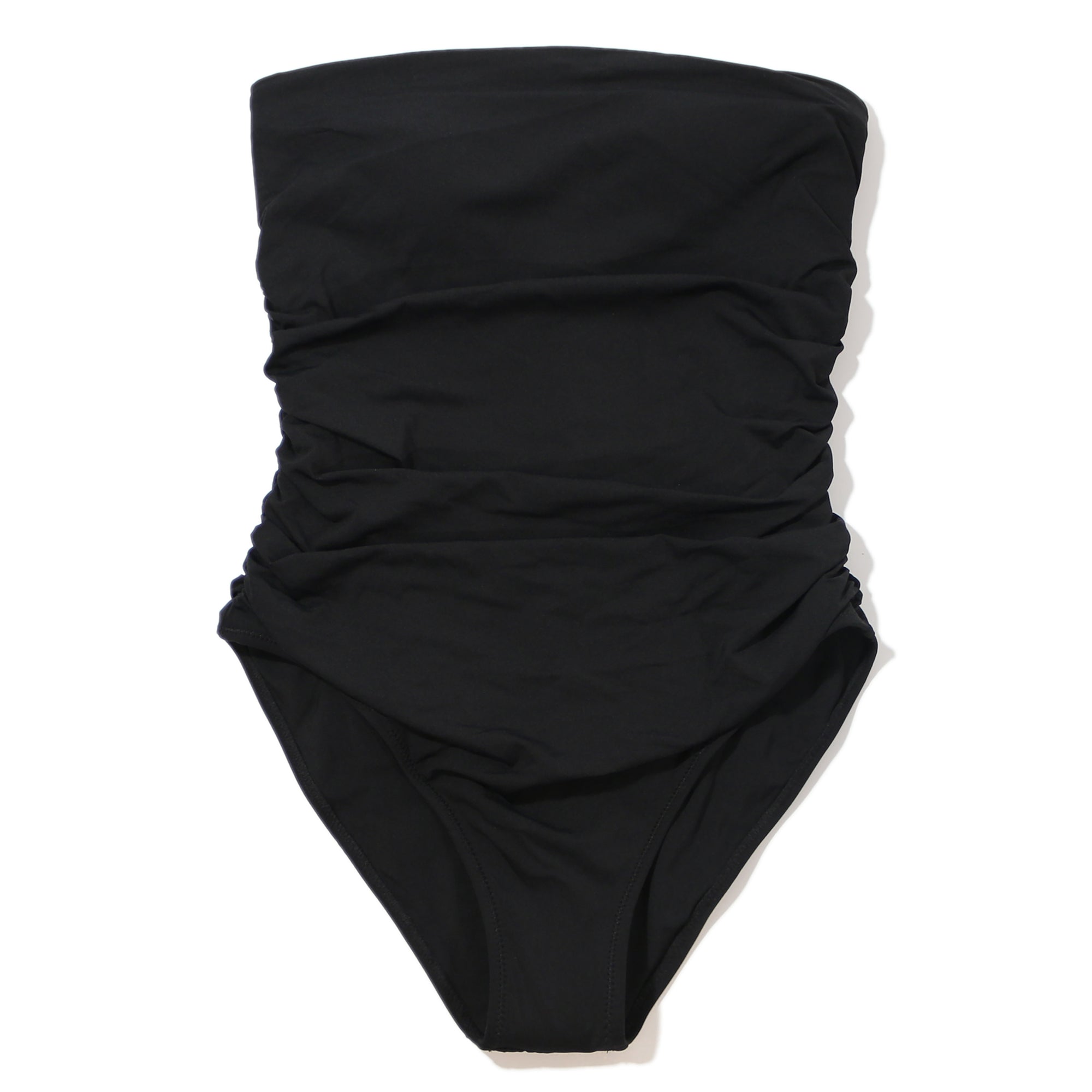 Swim Bandeau One Piece | Black