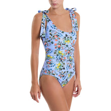 Swim Scoop One Piece | Thankful (Blue)