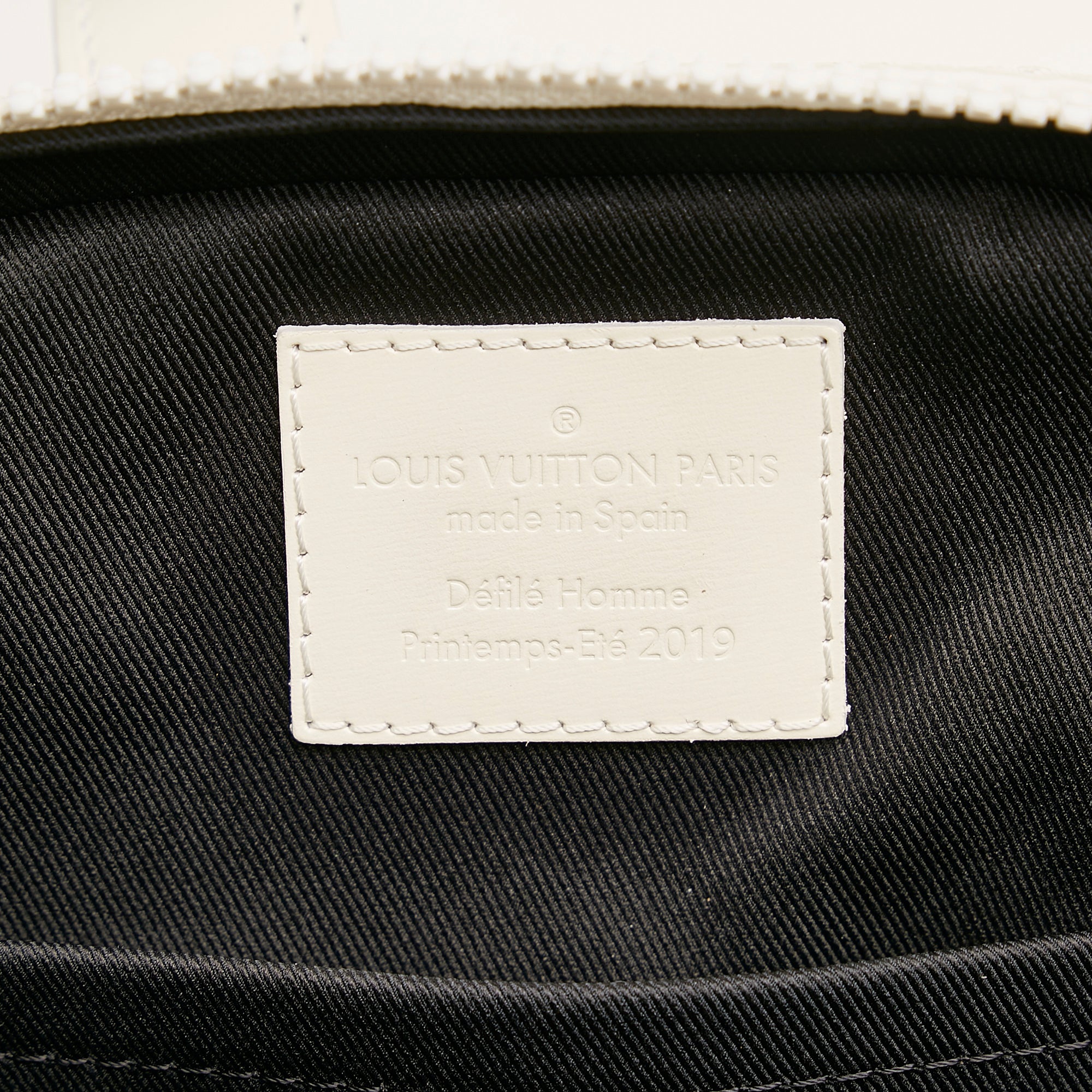 Louis Vuitton | Pre-Owned Monogram Taurillon Utility Side - II | White