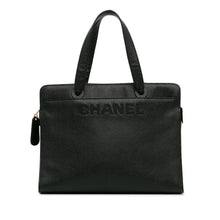Chanel | Pre-Owned CC Caviar Leather Tote - II | Black