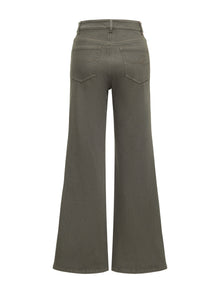High-Waist Pants | Green