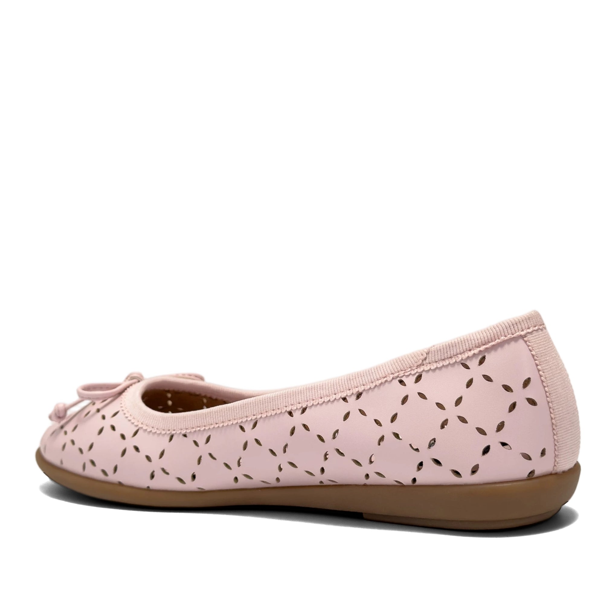 Beyla Casual Flat | Rose Faux Nappa