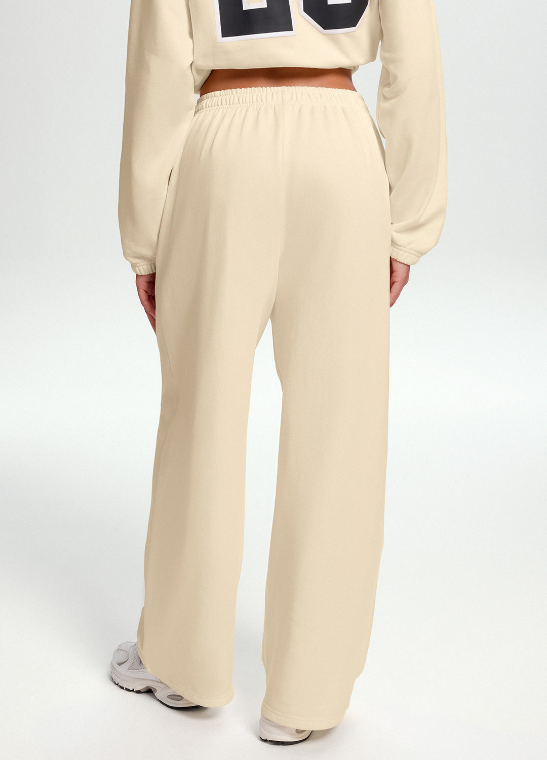 Better League Wide-Leg Sweatpants | Creamy White