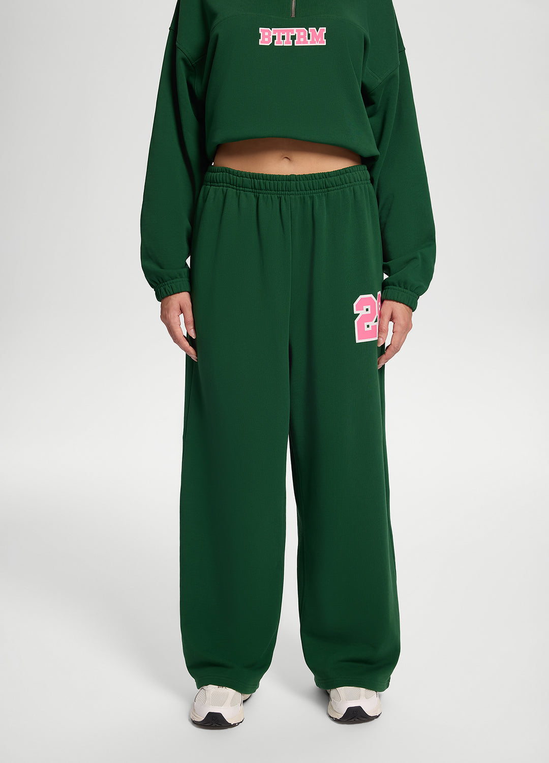 Better League Wide-Leg Sweatpants | Urban Green