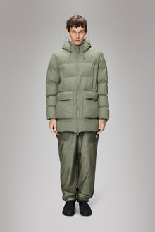 RAINS Alta Long Puffer Cargo Jacket Drift Jacket