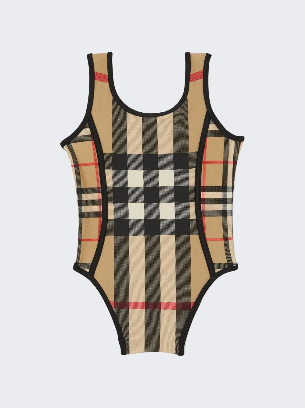 Kids | Burberry Kids | Girls Contrast Check Stretch Nylon Swimsuit