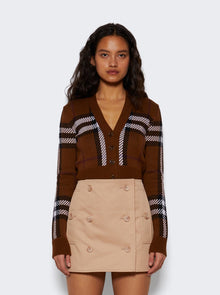 Women | BURBERRY | Cotton Gabardine Trench Mini Skirt | Pale Nude