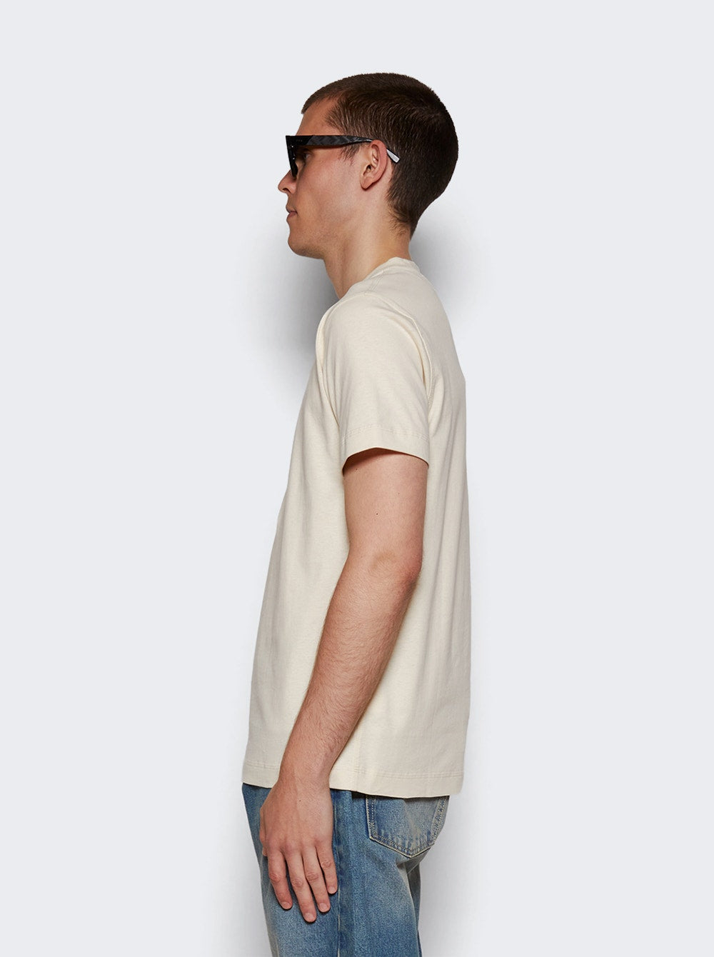 BURBERRY | Paisley Ekd T-shirt Tundra | White