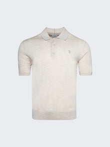 Men | BURBERRY | Wool Polo Shirt | Nutmeg