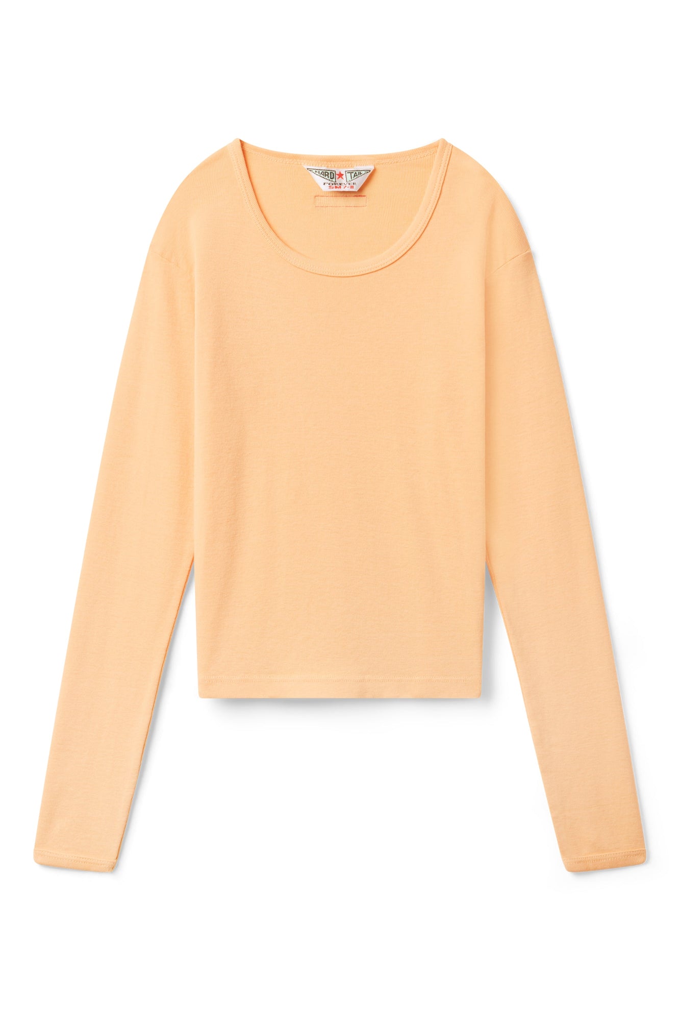 Kids | Kids Basic Long Sleeve Tee | Orange Creamsicle