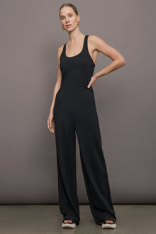 Bandier | Lenox Knit Jumpsuit | Black