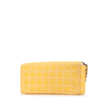 Chanel | Pre-Owned New Travel Line Nylon East West Flap | Yellow
