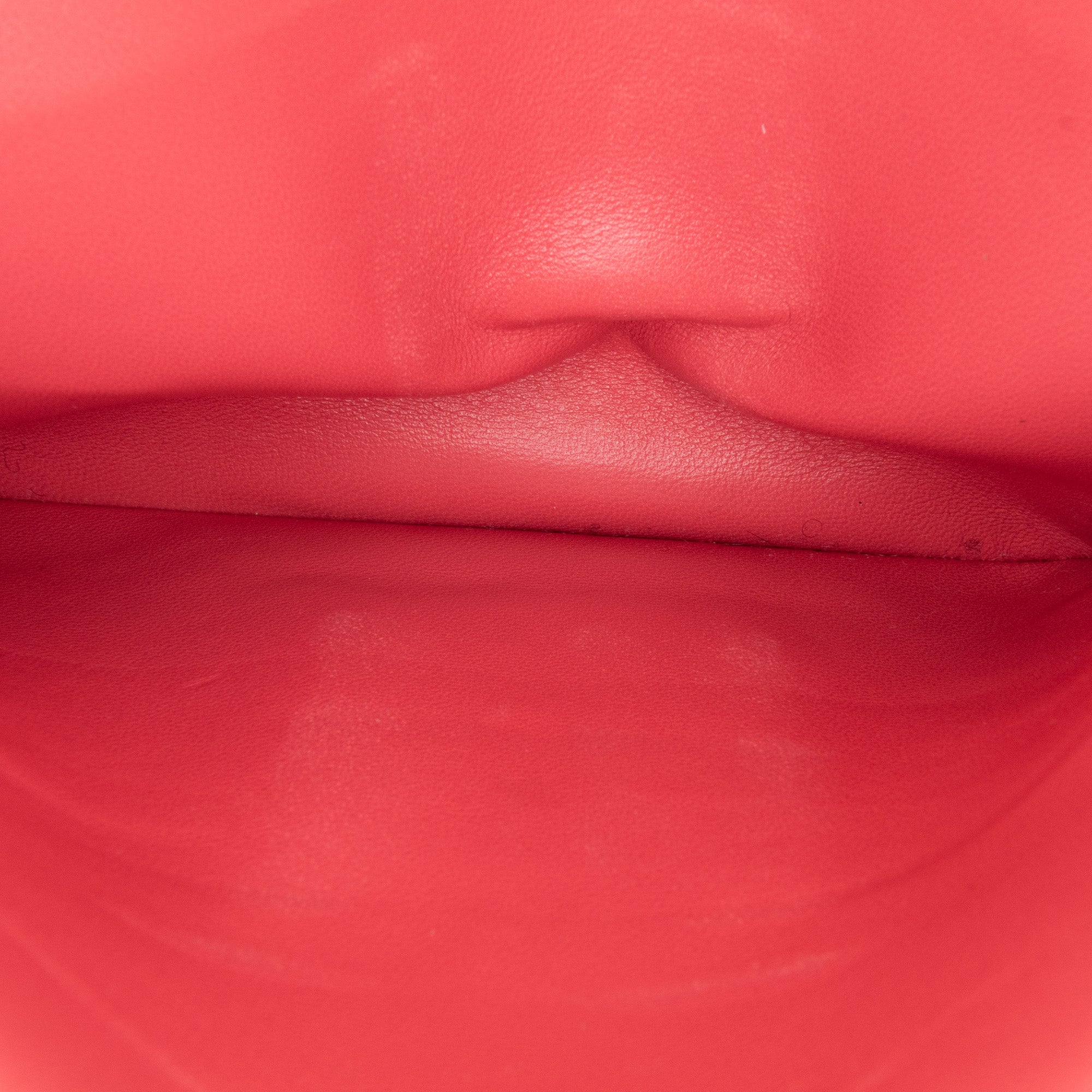 Chanel | Pre-Owned Medium Classic Chevron Lambskin Double Flap - I | Pink/Blush