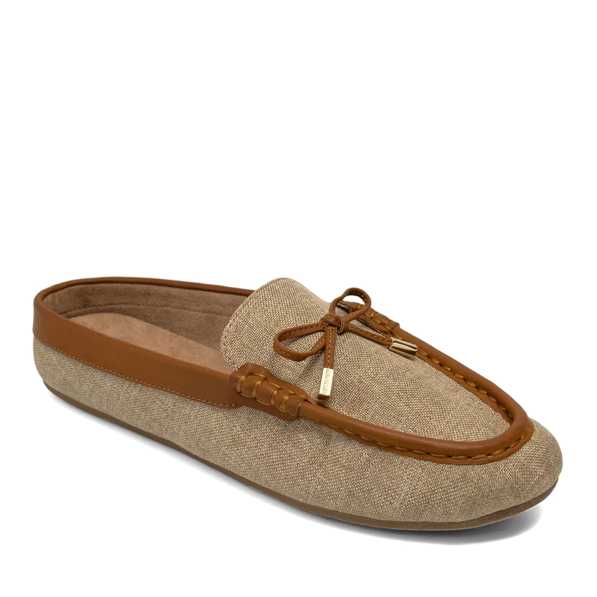 Daffodil Casual Mule | Natural Linen