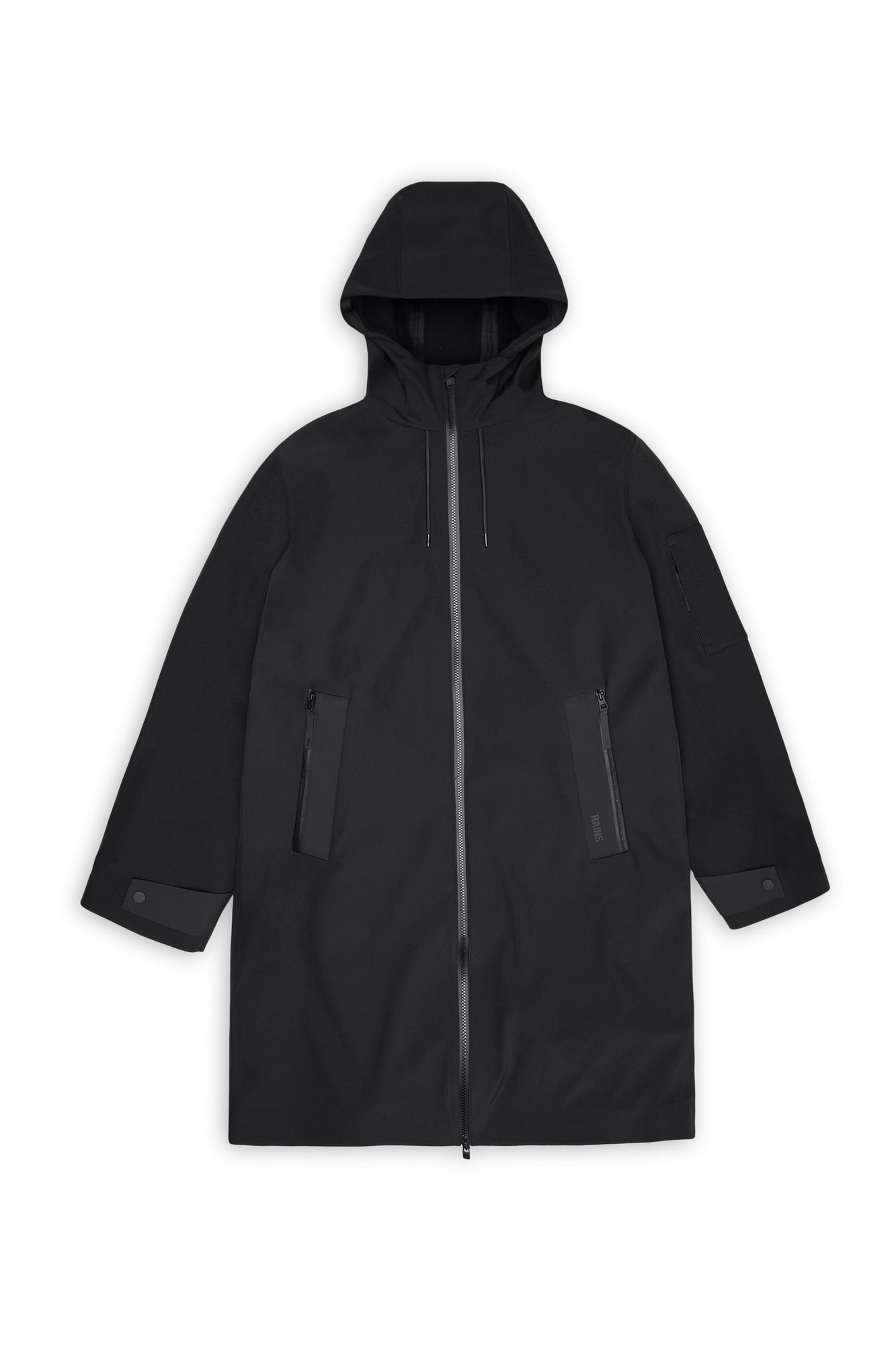 RAINS Suva Vision Softshell Jacket Black Jacket