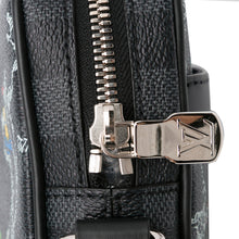 Louis Vuitton | Pre-Owned Damier Graphite Renaissance Map Danube Slim PM - I | Black