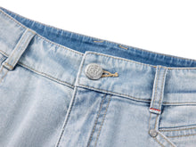 Light Wash Wide-Leg Jeans | Blue
