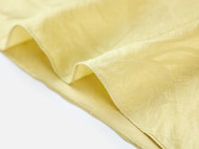 Satin Midi Dress | Yellow