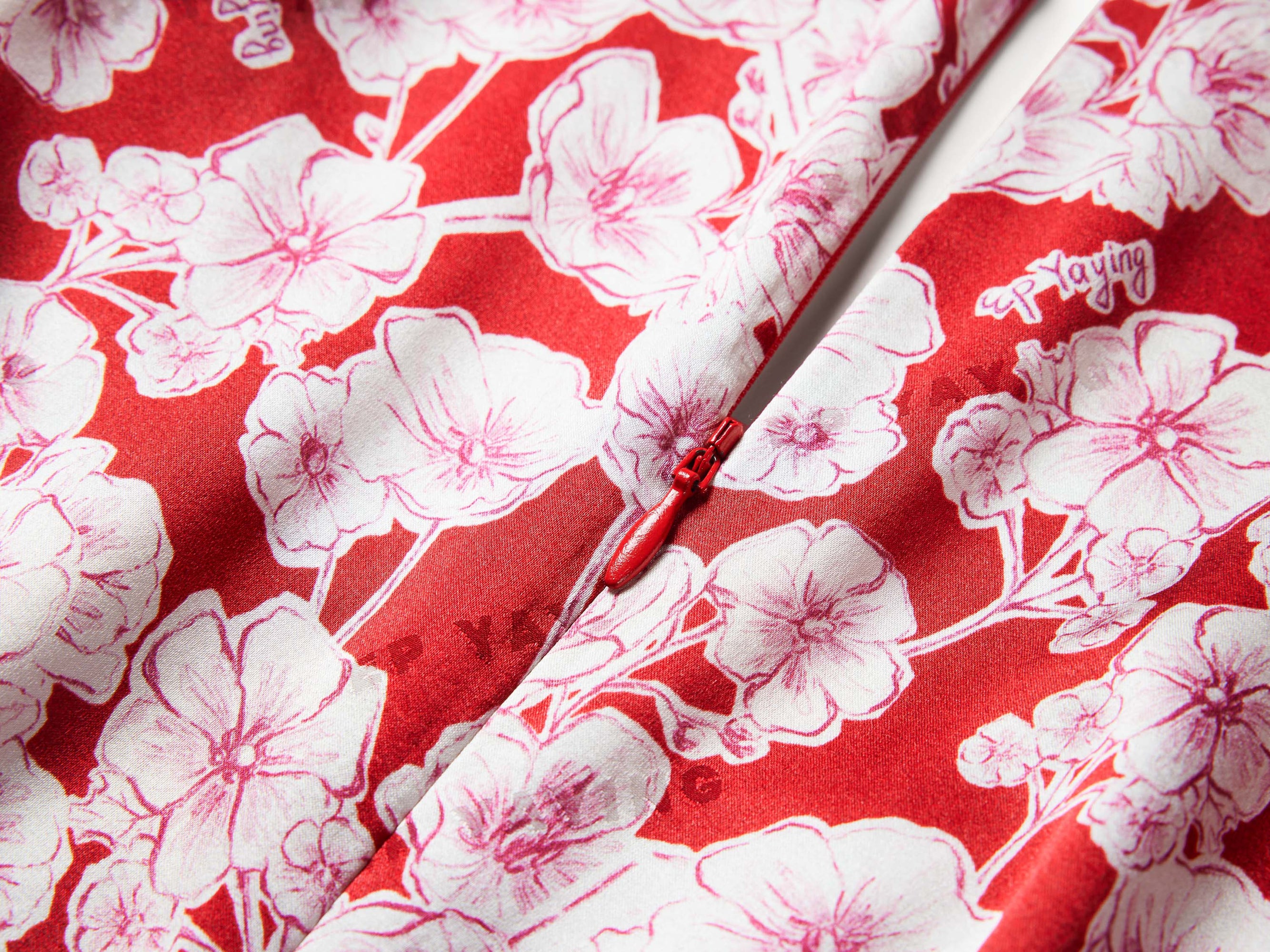 Floral Print Dress | Red