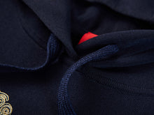 Hoodie with Embroidery | Navy