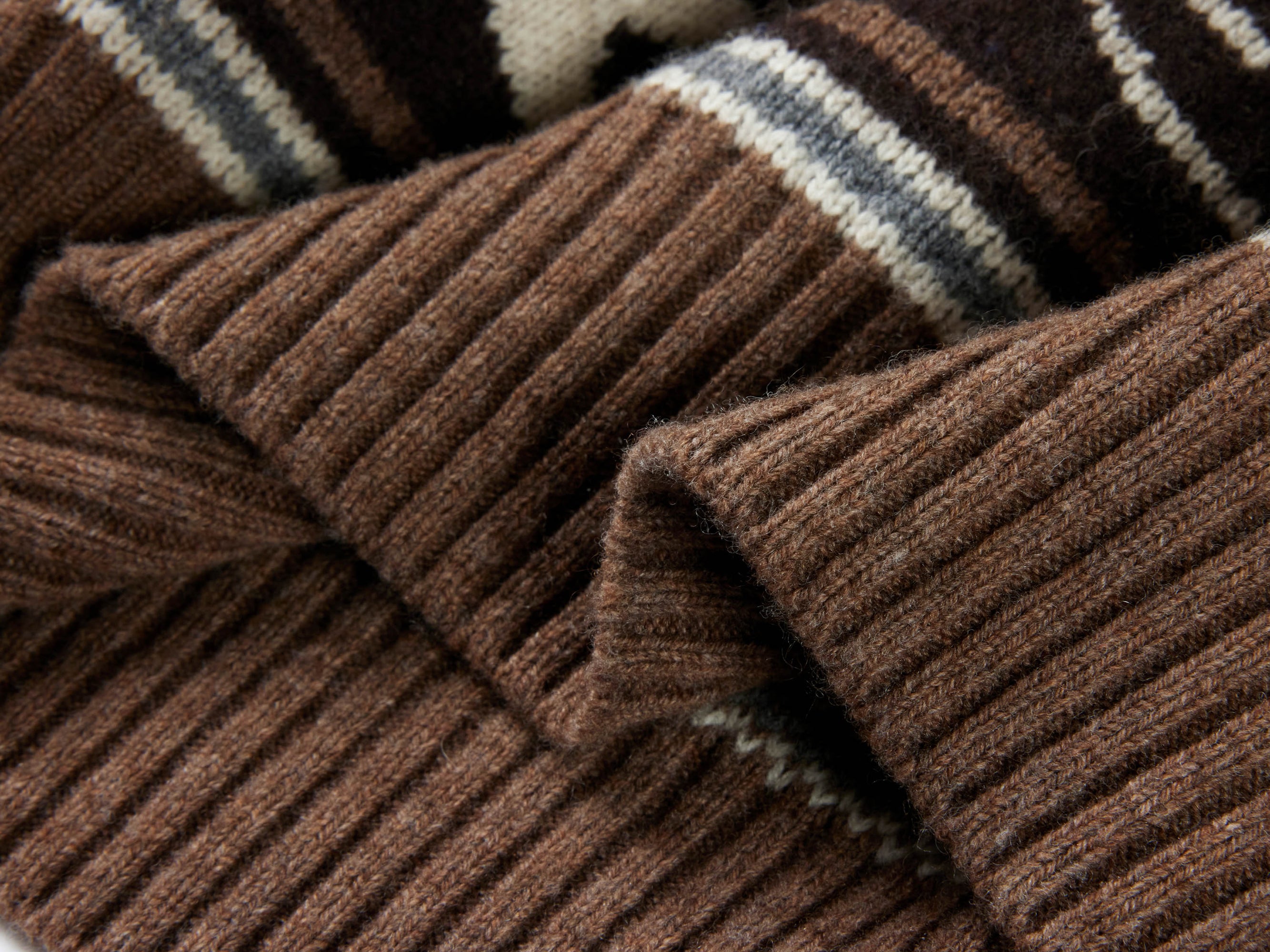 Wool Sweater | Brown