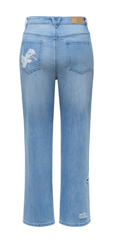 Straight Leg Jeans | Blue