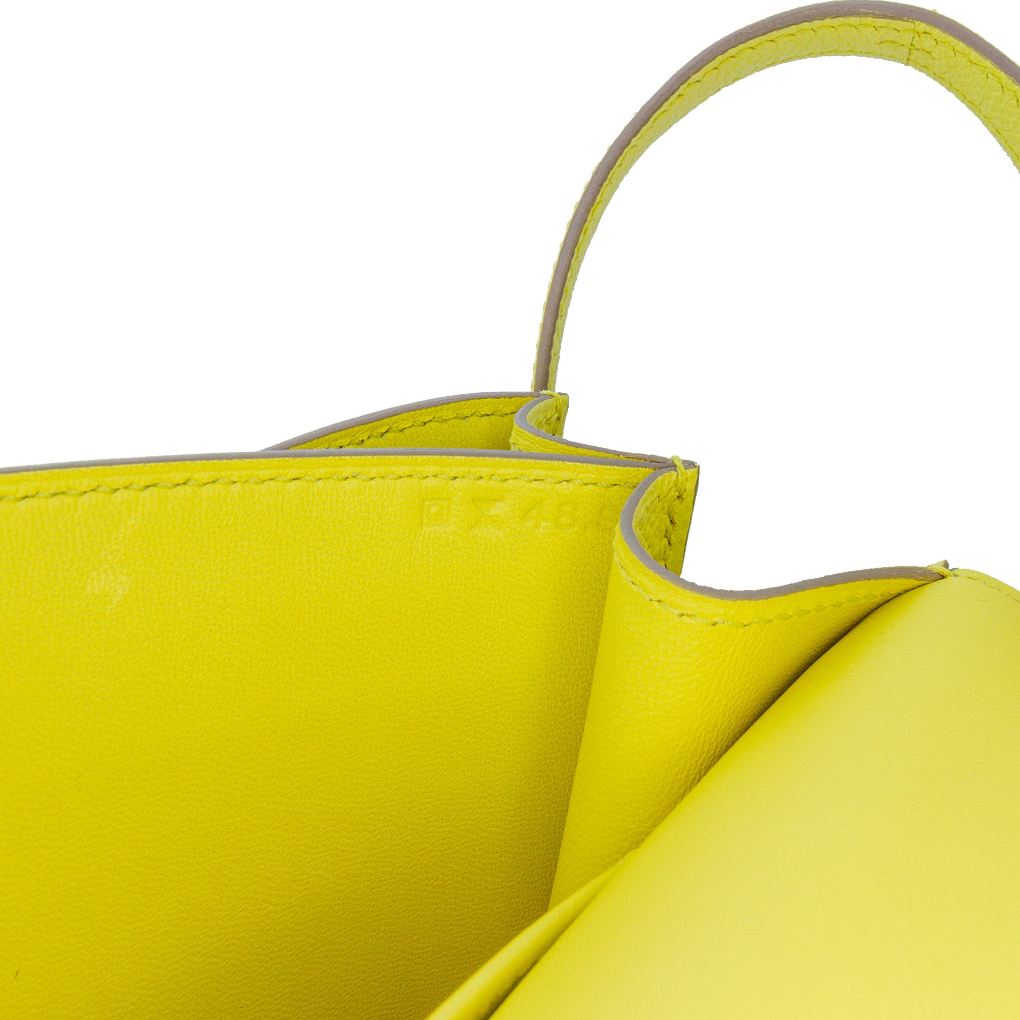 Hermes | Pre-Owned Epsom Constance Elan 25 | Yellow