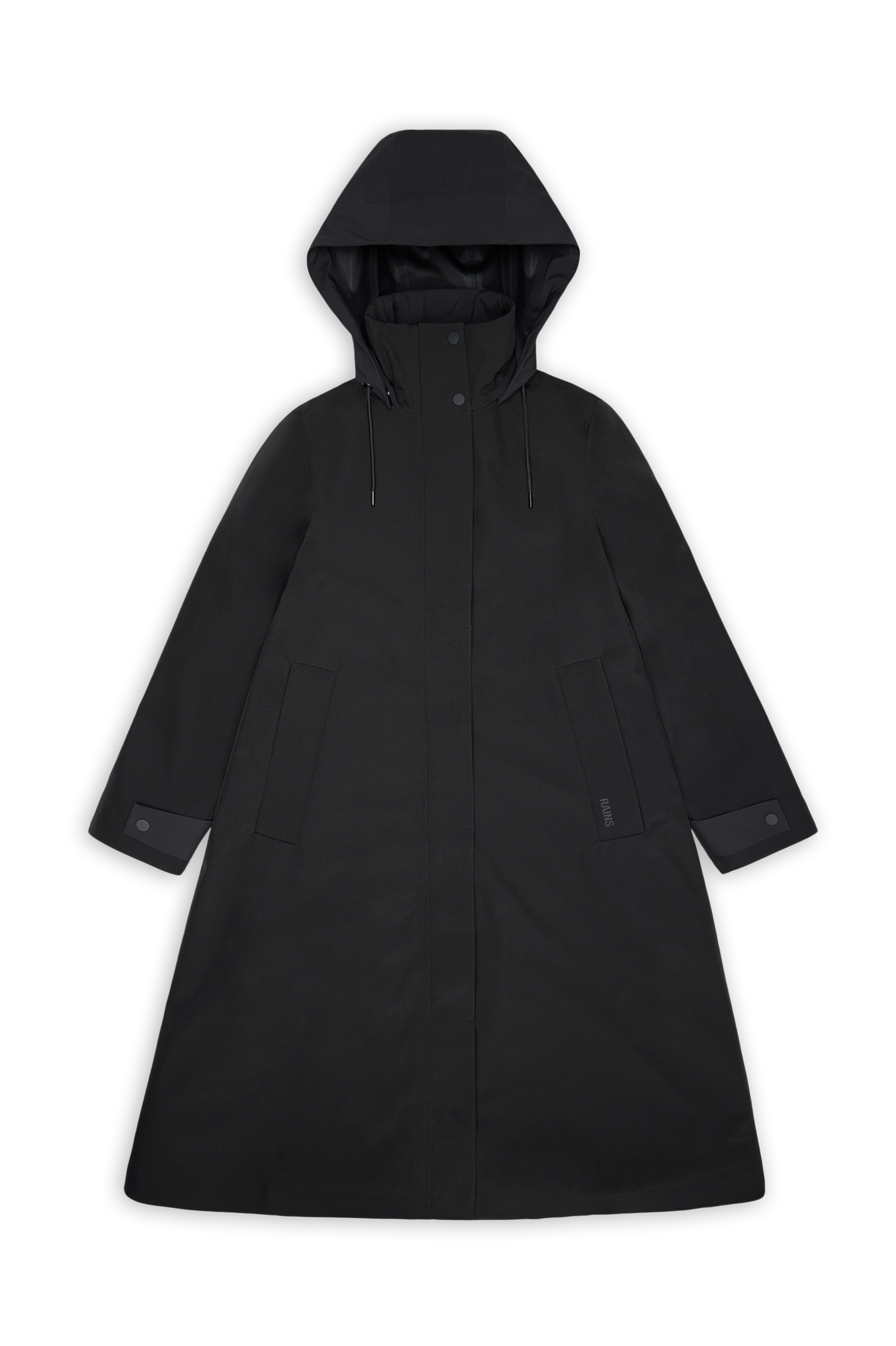 Rains Suva Vision Softshell A-Line W Jacket Black Jacket