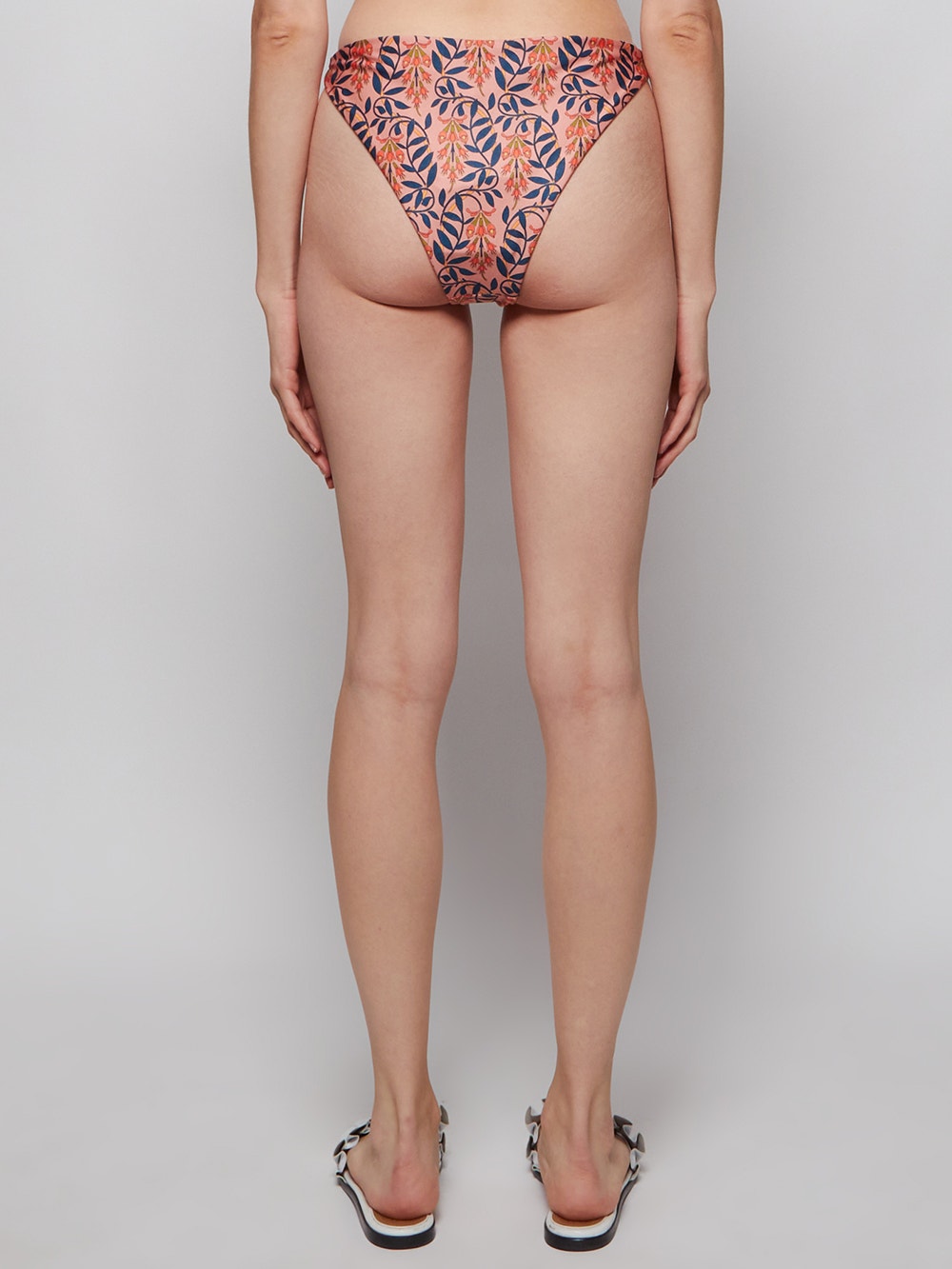 Women | Agua by Agua Bendita | Vera Bikini Bottom Pink Floral