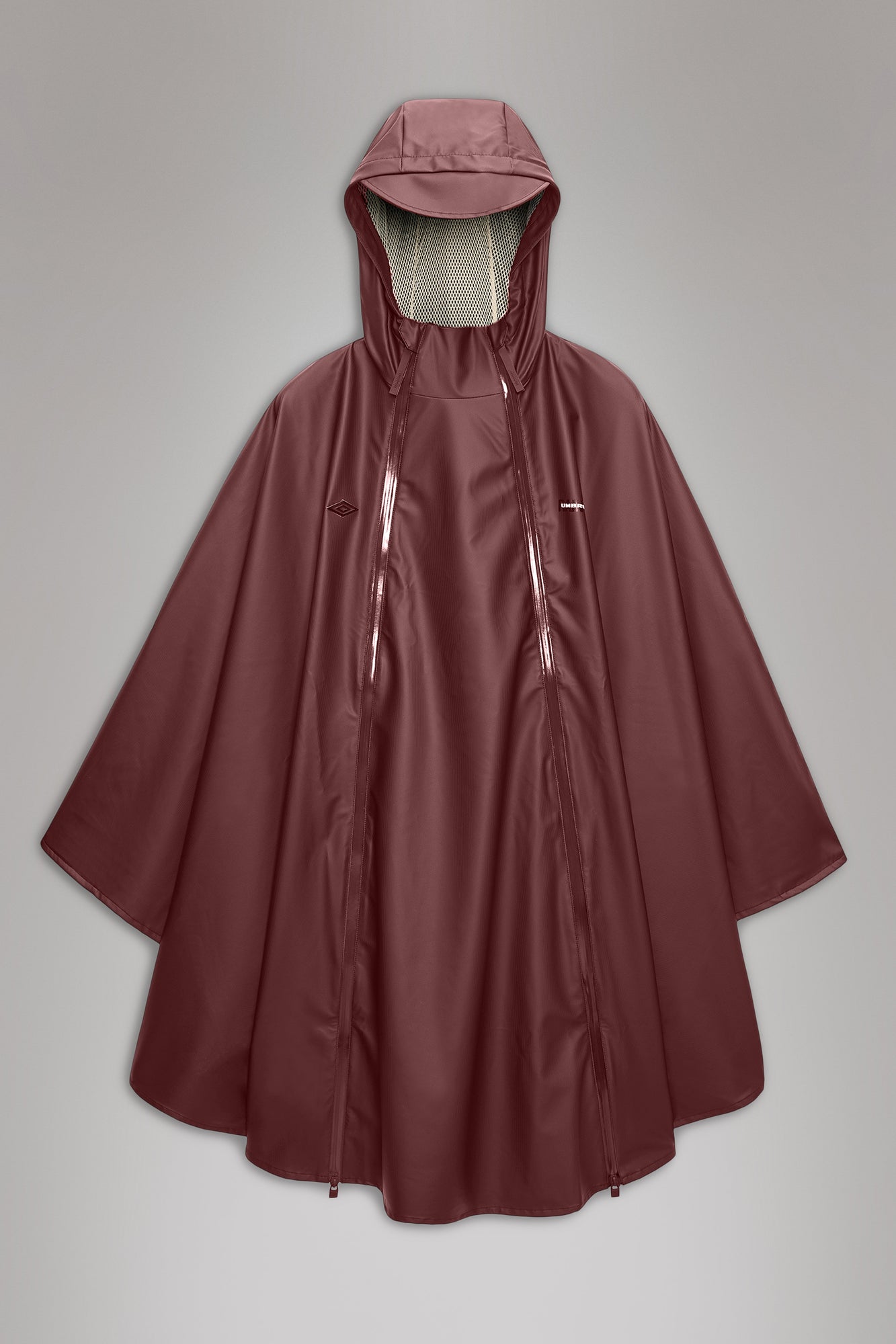Rains Rains x Umbro Apollo Cape Maroon Red Cape