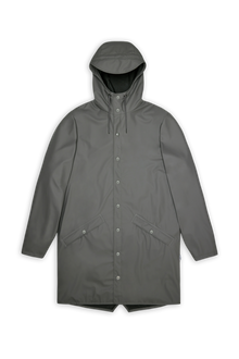 RAINS Long Jacket Grey Jacket