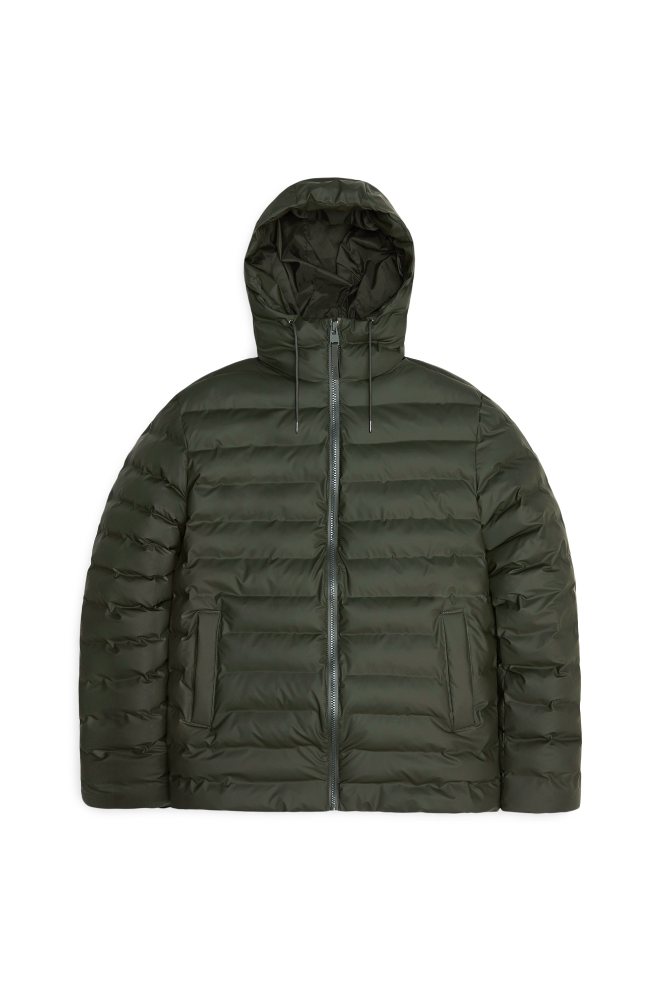Rains Lohja Puffer Jacket Green Jacket