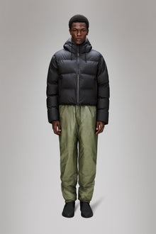 RAINS Alta Short Puffer Jacket Black Jacket