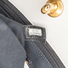 Chanel | Pre-Owned Quilted Calfskin CC Lock Chain Shopping Tote | White/Ivory