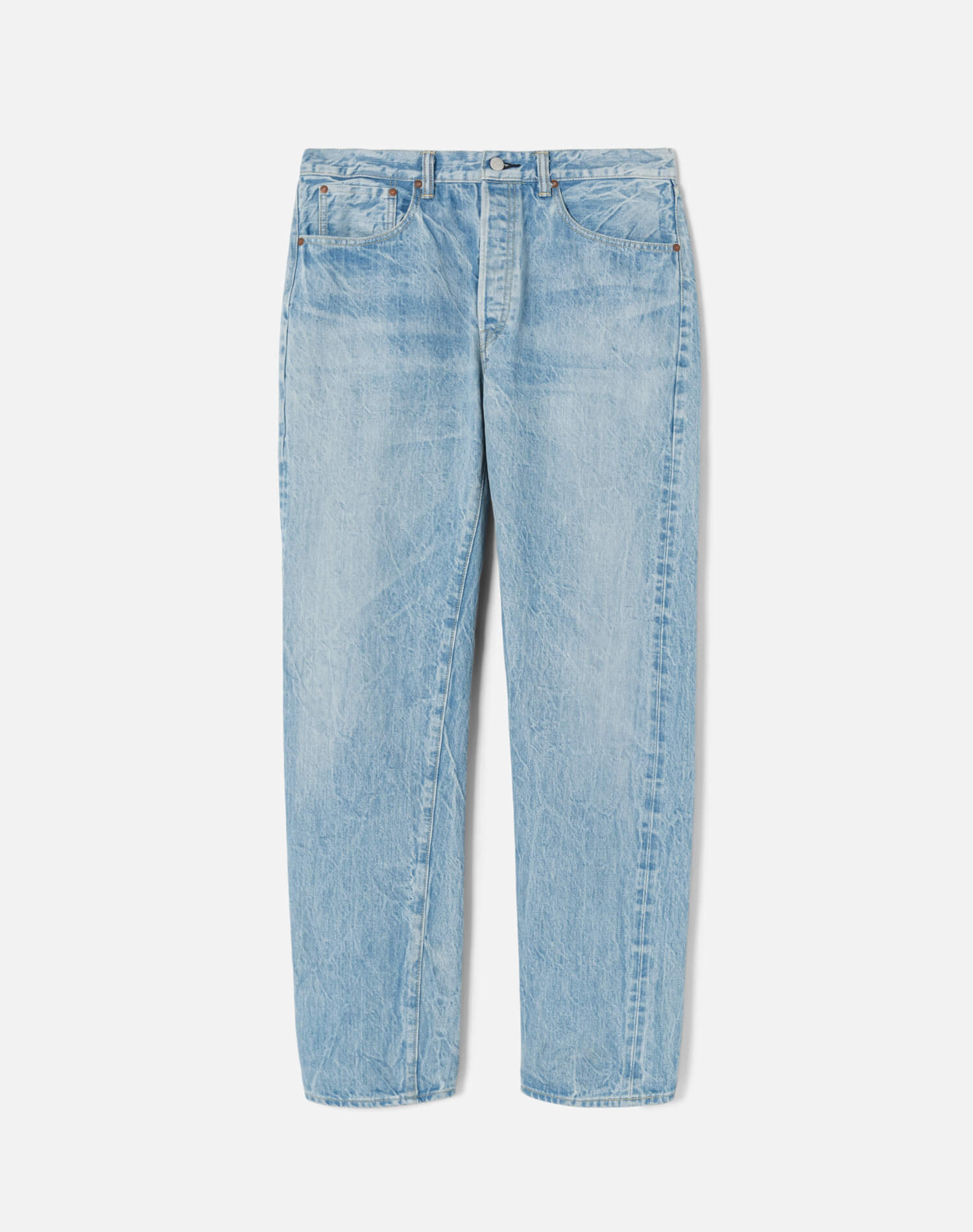 Mens | 1966 Selvedge Slim Jean | Premium Light Worn