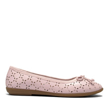 Beyla Casual Flat | Rose Faux Nappa