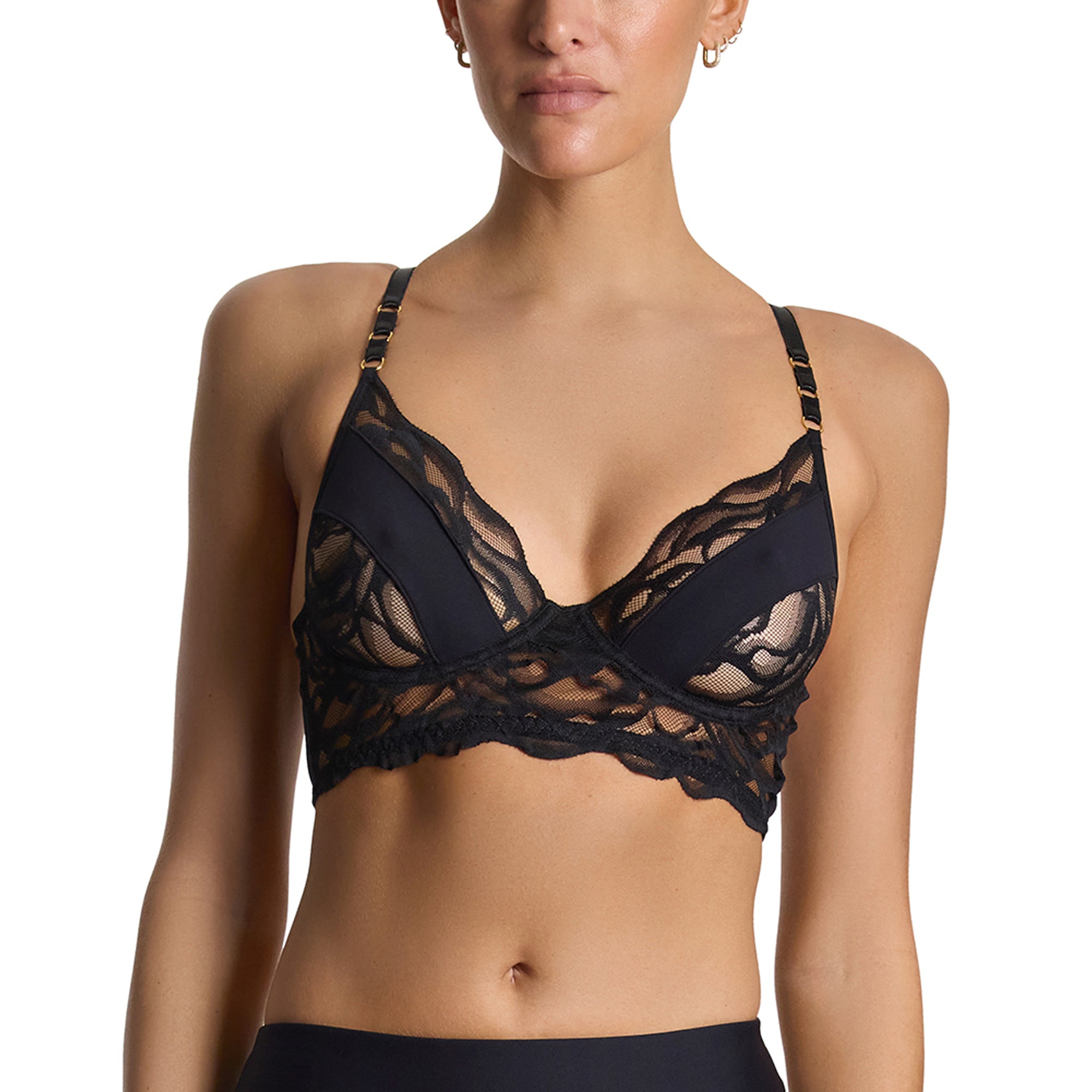 Tiffany Unlined Bra | Black