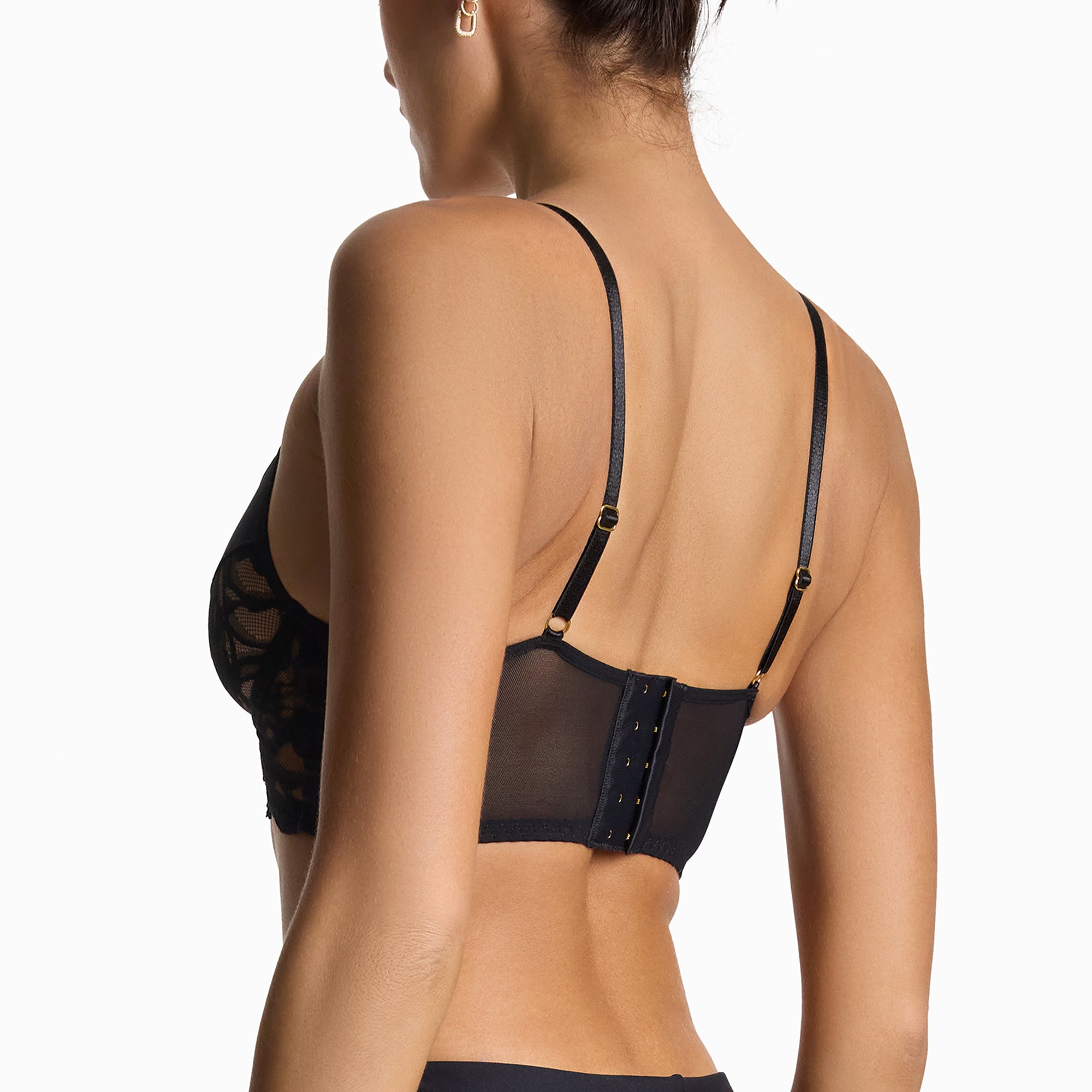 Tiffany Unlined Bra | Black