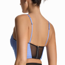 Katrina Longline Bra | Denim