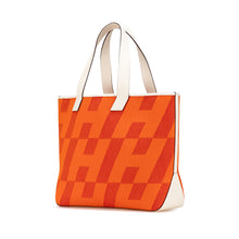 Hermes | Pre-Owned Toile H and Swift Cabas H en Biais 40 | Orange