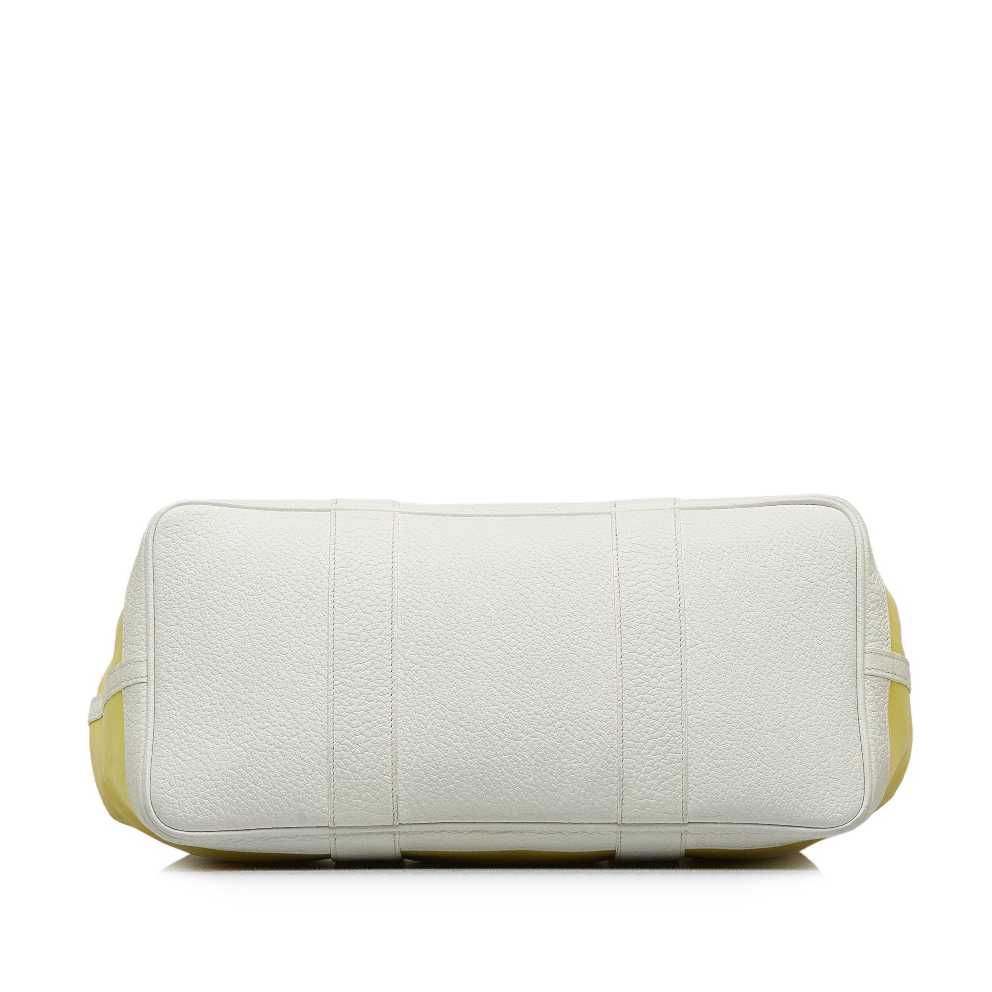 Hermes | Pre-Owned Toile and Negonda Garden Party 36 | Yellow/Light Yellow