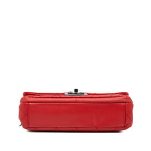 Chanel | Pre-Owned Small Quilted Goatskin Double Carry Waist Chain Flap - II | Red